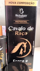 6 KITS CAVALO DE RAÇA Bio Instinto Força e Crescimento Anti Queda Salão de Beleza Nutrição