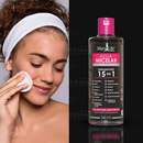 Kit 12 Unidades Água Micelar Demaquilante Colágeno e Pantenol com 15 Benefícios 260ml Atacado