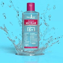 Kit 12 Unidades Água Micelar Demaquilante Colágeno e Pantenol com 15 Benefícios 260ml Atacado