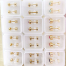 Kit 12 Pares Brincos De Aço inox Zircônia, Joias Femininas Da Moda