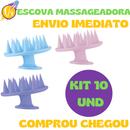 Kit 10-Escova Massageadora Capilar SORTIDO - Kit de Beleza Completo - Glamour Feminino