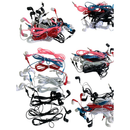 Kit 10 unidades Fones de Ouvido Coloridos Stereo Headphone