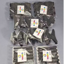 kit 60 Acessórios De Piranhas Bico De Pato Priscilha Salão Tridente Prendedor De Cabelos
