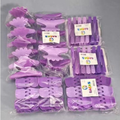 kit 60 Acessórios De Piranhas Bico De Pato Priscilha Salão Tridente Prendedor De Cabelos