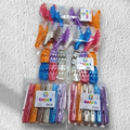 kit 60 Acessórios De Piranhas Bico De Pato Priscilha Salão Tridente Prendedor De Cabelos