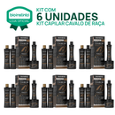 6 KITS CAVALO DE RAÇA Bio Instinto Força e Crescimento Anti Queda Salão de Beleza Nutrição