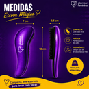 Kit 10 Escovas Mágicas premium pra cabelo - Anti Frizz - De Desembaraçar Cabelo - Glamour Feminino