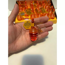 KIT 3/6 Jummyju Lip Gloss Honey 5ml – Hidratação profunda, brilho suave, aroma doce e design fofo com chaveiro