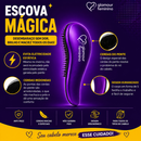 Kit 30 - Kit 15 Touca De Cetim + Kit 15 Escovas Mágicas pra cabelo - Anti Frizz - De Desembaraçar Cabelo