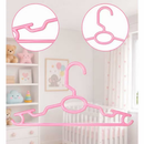 Kit Cabides Infantil Bebê Baby Rosa Azul Branco Preto Plástico Reforçado - Enxoval Cruzeta Roupa Colorido