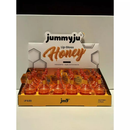KIT 3/6 Jummyju Lip Gloss Honey 5ml – Hidratação profunda, brilho suave, aroma doce e design fofo com chaveiro