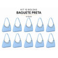 KIT 10 BOLSAS BAGUETE ATACADO