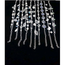 Kit 6/12 Pulseiras Prateado e Dourado - Feminina Sortidos