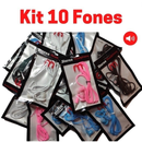 Kit 10 unidades Fones de Ouvido