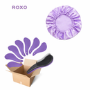 KIT COM 12 Escovas Mágica + 12 Toucas Anti Frizz, Escolha sua Cor Preferida