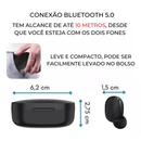 Kit 5/10 Fone Ouvido Bluetooth Sem Fio Atacado Tws 5.0 Estéreo Lançamento Android Ios Boa qualidade de som